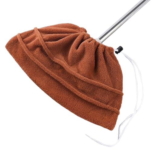 Genérico Funda para Escoba - Paño para Fregona Reutilizable en Barrido,Lavable de Microfibra Ajustable para Cocina Hotel Apartamento Dormitorio Balcón Dormitorio