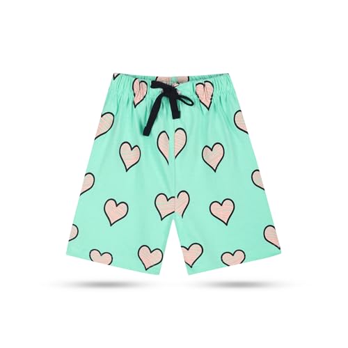 Image of T2F Girls Cotton Printed Shorts (Pack of 5)