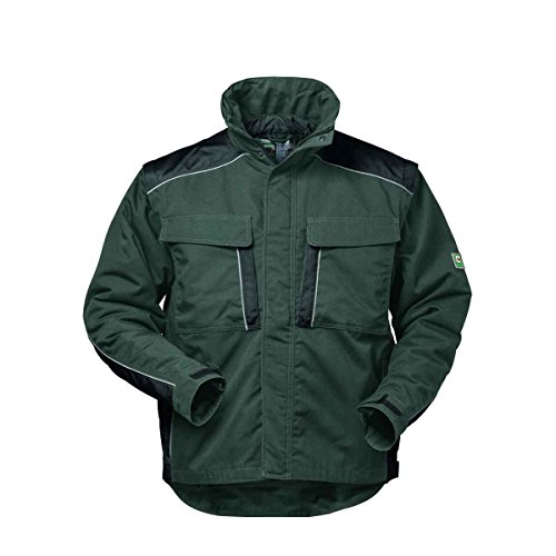 Preisvergleich Produktbild Elysee Canvas Winterjacke Arbeitsjacke Outdoorjacke, hochwertig mit vielen Taschen (4XL, Grau / Schwarz)