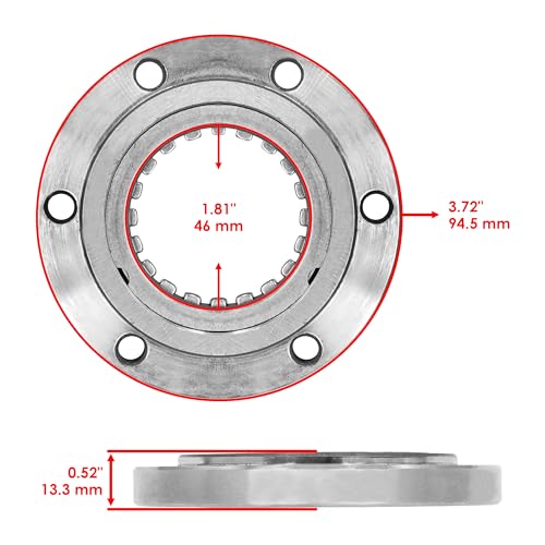 Caltric Starter Clutch One Way Bearing Compatible con Suzuki Lt-4Wd Quadrunner 250 1987-1997 miniatura 2