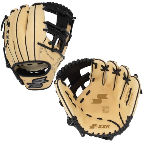 Image of SSK Z9 Maestro Infield Baseball Glove - 11.25 inch - 11.5 inch - 11.75 inch - 12 inch - Right & Left Hand Throw