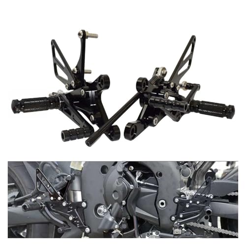 Commandes reculées YZF R1 2004 2005 2006 pour les journées piste et roulage
