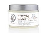 Design Essentials Deep Moisture Milk Souffle For Dull, Dry & Thirsty Hair - Coconut & Monoi Collection - 12 Oz