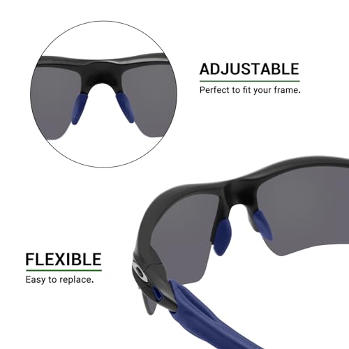 Image of Mryok Replacement Earsocks Nosepieces Kits for Oakley Flak 2.0 OO9295 / 2.0 XL OO9188 - Options