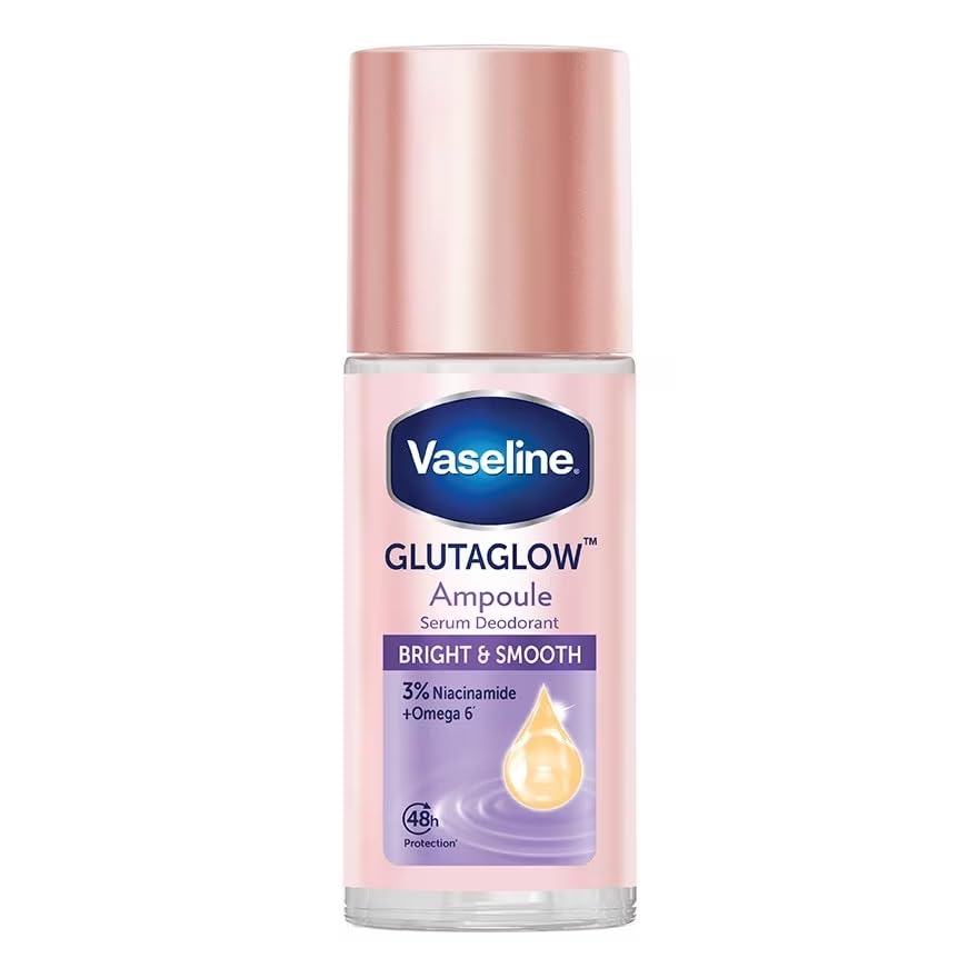 Vaseline GlutaGlow Ampoule Roll-On Deodorant Bright & Smooth 45ml – Antiperspirant with Niacinamide & Omega 6 for Even-Toned Underarms-picture-22