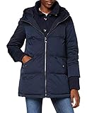 hilfiger winterjacke damen sale Nicht zutreffend Tommy Hilfiger Damen Knit Mix Down Coat Jacke, Desert Sky, XX-Large