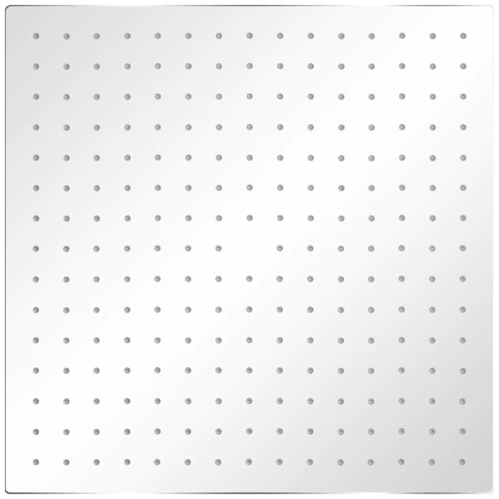 vidaXL Deszczownice ze stali nierdzewnej, 2 szt., 40 x 40 cm