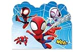 Einladungskarten mit Spiderman - simyron 20 pcs Spider-Man Einladungskarten Spiderman Witzige Kinder Einladungskarte Einladungskarten Geburtstag Partys und Kindergeburtstag
