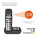 Gigaset E295A – Cordless Big Button Phone – Made in Germany – Big 2” Display – Extra Large Keys and Easy Usability – Call-Blocker – Phonebook up to 100 Contacts, Black