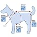 Kerbl Pet Regenmantel Manchester, Hundejacke, Hundemantel, schwarz, 35cm, Polyester, Hunde, mit Beinschutz