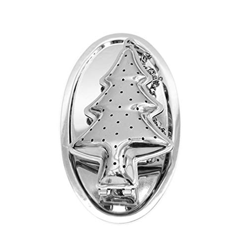 Hemoton 2 Pcs Infusor de ChÃ¡ de Natal Filtro de ChÃ¡ Em Forma de Ãrvore de Natal de AÃ§o InoxidÃ¡ve