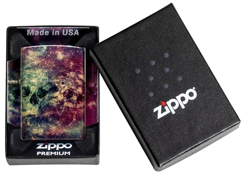 Zippo Galaxy Skull diseño 540 encendedor de bolsillo miniatura 6