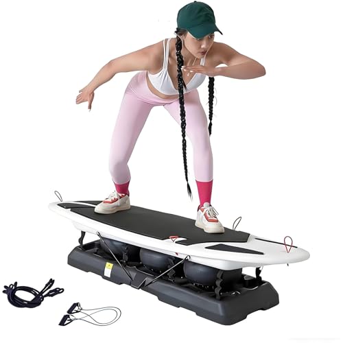 Entrenador De Tabla De Equilibrio Para Surf, Simulador De Surfs Para Interior Y Exterior Equipo De Entrenamiento De Yoga Para Principiantes, Entusiastas Y Atletas Profesionales Del Surf