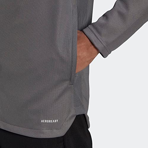 Image of adidas mens Tiro 21 Track Jacket Team Grey Small