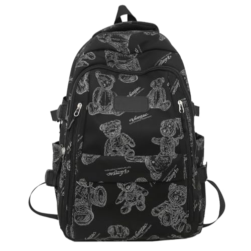 Sac à dos scolaire noir fini le manque de place pour les cours