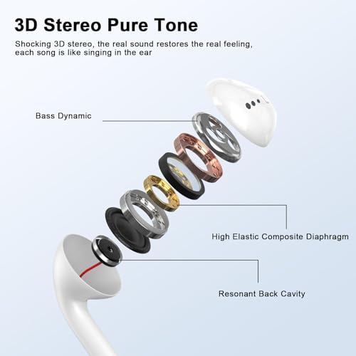 Image of [Apple MFi Certified] Wired Headphones for iPhone Earbuds with Built-in Microphone & Volume Control Nosie Reduction Earphones Headsets Compatible with iPhone 14 13 12 11 Pro Max XS XR X 8 7, 2 Pack