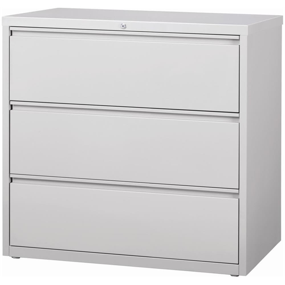 Amazon.com: Hirsh 42-in Wide HL8000 Series Metal 3 Drawer Lateral