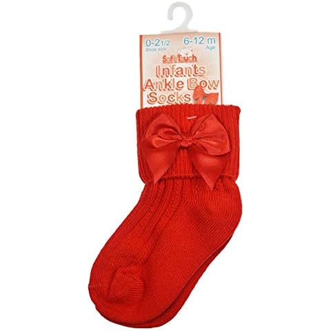 Mini Mart Online Baby Ribbon Bow Ankle Socks Cover