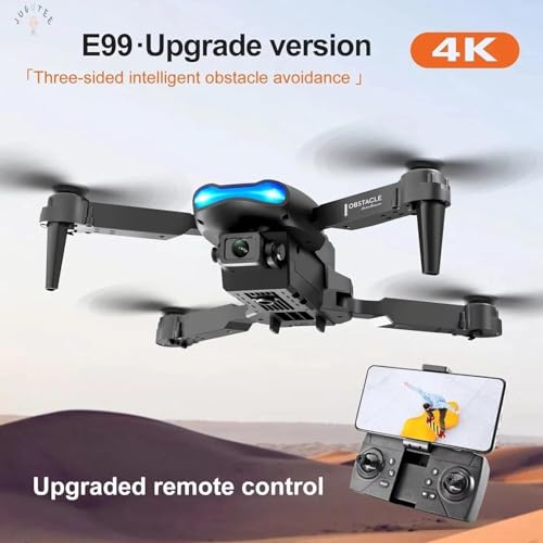 Image of BrUsHlEsS-fOlDaBlE-DrOnE-WiTh-hQ-WiFi-cAmErA-ReMoTe-cOnTrOl-fOr-kIdS-QuAdCoPtEr-wItH-GeStUrE-SeLfIe-fLiPs-bOuNcE-MoDe-aPp-oNe-kEy tAkE-OfF (E99)