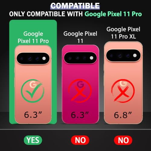 Image of TheGiftKart Back Cover Soft Case for Google Pixel 11 Pro | Best Camera Protection | Inbuilt Dust Plugs & Anti-Slip Grip | Ultra Clear Slim Back Cover Case for Pixel 11 Pro (Silicone, Transparent)