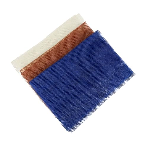 VALICLUD 3pcs African Exfoliating Bath Net Lightweight Body Scrubbers for Cleansing for Daily Use Travel Camping
