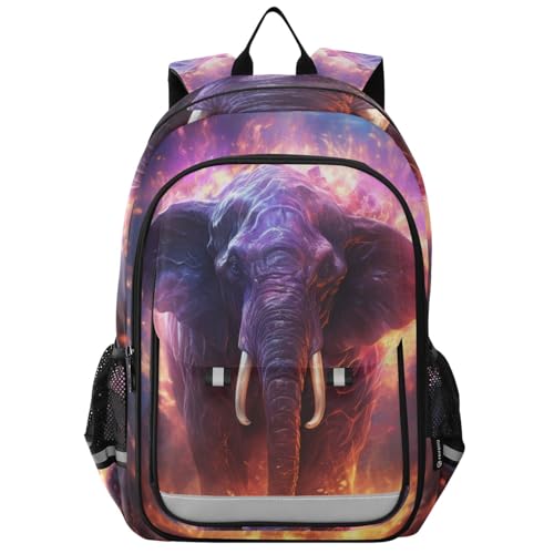 Sac à dos pour adolescents guépard en colère grand volume imperméable