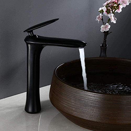 Robinet de Cuisine et Salle de Bain CLMJHG MOCHAMIK Noir pour Rénovation Élégante