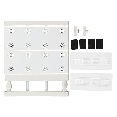 Yuezhongoo Expandable Closet Shelves Organizers, Wardrobe Partition Board Storage Extendable Rod Space Saving Layered Partition Board for Cabinet (Length 30?40cm/11.8?15.7in)