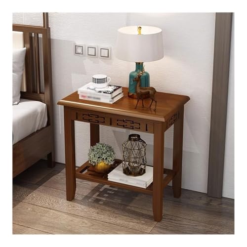 Base de bonsái ligera de bambú con soporte estable para el lateral del sofá del salón 7