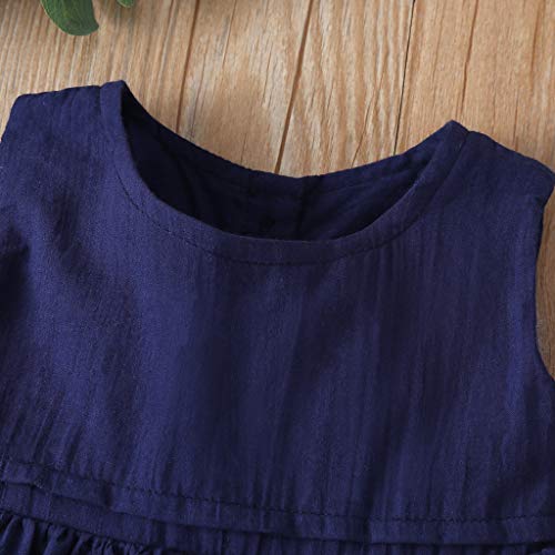 Toddler Baby Girls Dress Embroideries Floral Summer Seaside Beach Sundress Onepiece Outfits4