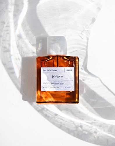 Image of KORRES Kyma Eau de Toilette Spray, Unisex Fresh Fragrance, 1.69 Fl Oz | Lime Mandarin Orange Top Notes, Marine Watery Pepper Heart, Cedar Vetiver Nutmeg Base, Inspired by Greek Waters, Vegan Scent