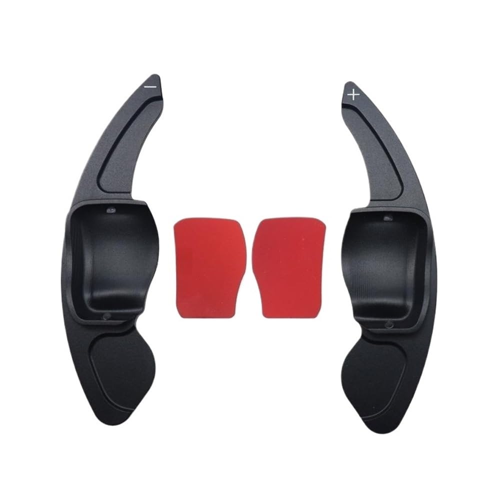 Lace2t Black Car Shift Paddles Car Steering Wheel Paddle Shifters Extension Aluminum Alloy For Golf 6 Mk5 Mk6 Gti R20 R36 6R Cc For Scirocco