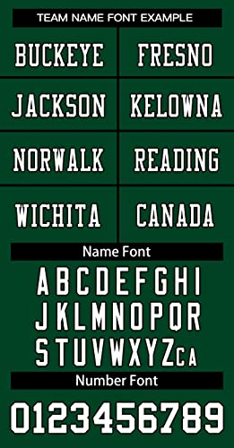 Custom Football Jersey Personalized Stitched/Printed Team Name & Number For Men Women Youth #TOP4