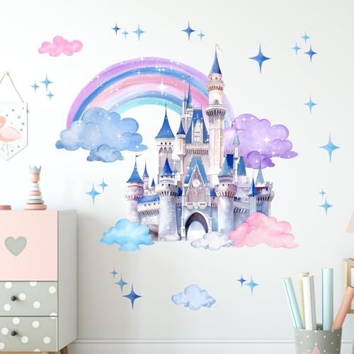 Vinilo decorativo Yovkky Castillo Princesa 35 x 12 pulgadas miniatura 3