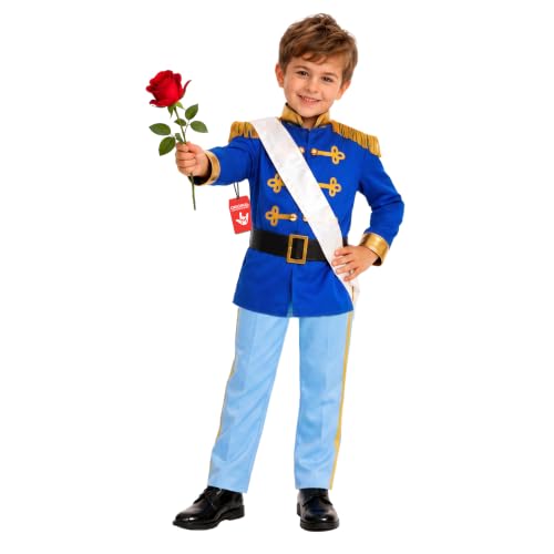 Fun Shack Prinz Kostüm Kinder, Königliches Halloween Kostüm Jungen, S