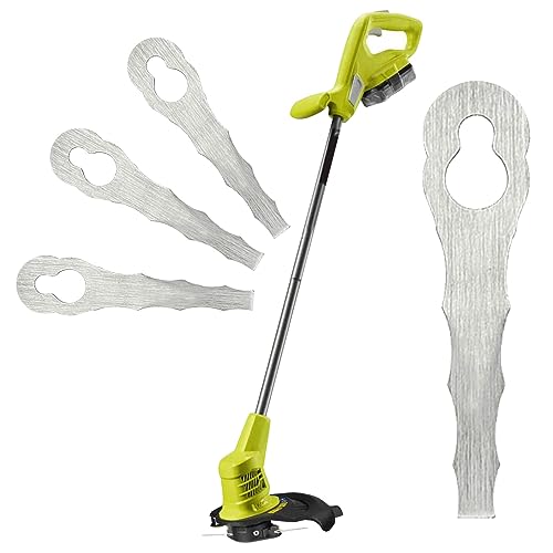 Cuchilla cortadora de césped, 4/10 unidades, cuchilla de metal, cuchilla de repuesto para cortacésped, accesorios para césped, esquinas de pared, accesorios para cortabordes de metal, accesorios para