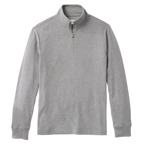 Fair Harbor The Larchmont Seawool Quarter-Zip –– Men's All-Season Seawool Outerwear –– Heat-Regulating and Moisture-Wicking