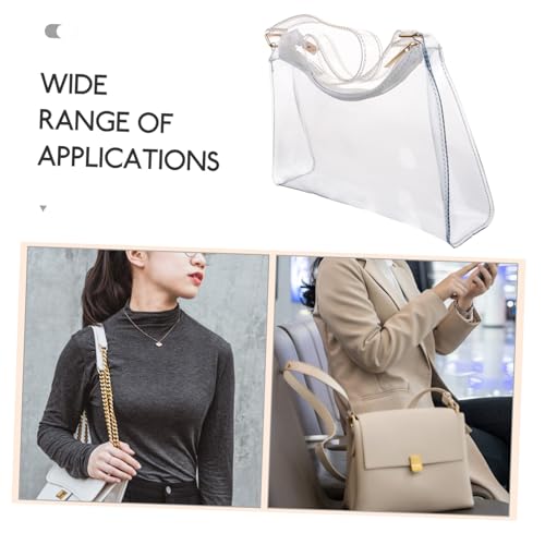 Hemoton Adjustable Shoulder Bag Pvc for Women for Concerts Music Festivals Schools Beauty Salons4