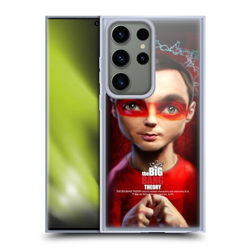 Funda de gel suave Samsung Galaxy S23 Ultra 5G carcasa silicona Sheldon Cooper