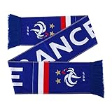 Hileyu Frankreich Weltmeisterschaft Fußball Schal Frankreich Fußballfans Spieltag Schal Frankreich Fans Schal Fußball Bar Schal Flanellschal Winterwärmer Schal für Party Fußballspiele