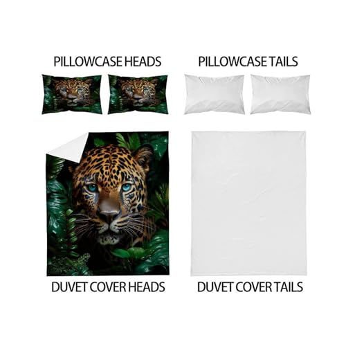 Housse de couette microfibre parure de lit 260x220cm douce