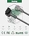 Power Cord Replacement for Dishwasher Bosch 00752018 Junction Box Kits Bosch 300 500 800 Series Power Cable with Bosch SMZPC002UC Plug