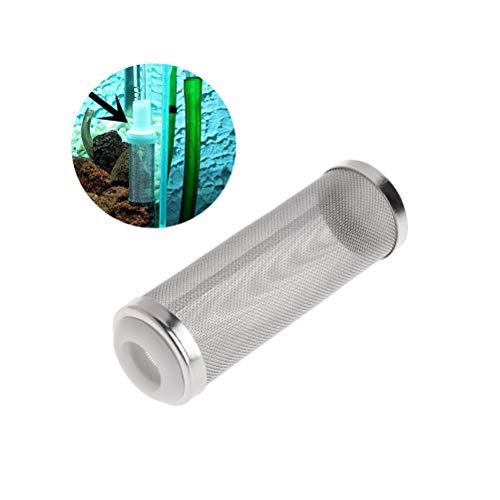 POPETPOP 16mm Stainless Steel Mesh Filter Media Cover for Aquarium Percolator POPETPOP 16mm Stainless Steel Mesh Filter Media Cover for Aquarium Percolator
