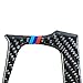 Xotic Tech Center Consoles Multimedia CD Control Panel Decoration Cover Trim, M Colored Carbon Fiber, Compatible with BMW 3 Series F30 F31 2012-2018, GT F34 2014-2018, 4 Series F32 F33 F36 2014-2019