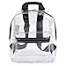 MADISON & DAKOTA Clear Mini Backpacks for Beach, Travel - Stadium Approved Bag with Adjustable Straps