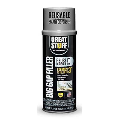 Great Stuff 99108860 Smart Dispenser Big Gap Filler, Cream