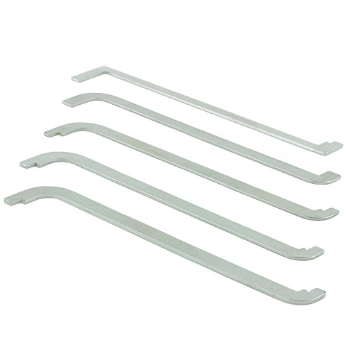 Ensemble de clés de serrage Lokko de haut de la rainure de clavette pour le crochetage