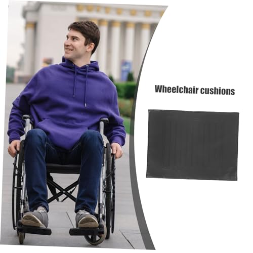 NOLITOY Wheelchair Cushion Wheelchair Replacement Mat Cushion for Wheelchair Chair Cushions for Elderly Comfortable Pad for Wheelchairs Wheel Chair Cushion Marine Seat PVC Leather