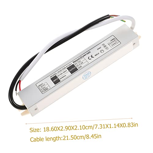 Veemoon 2 Unidades Motorista De Led Driver De Luz De Tira Led Liderado Motorista Conduzido Driver De