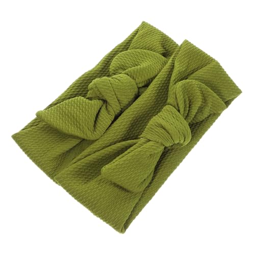 GALPADA 2Pcs Stretchy Pet Headbands with Cute Bowknot Fashionable Decorative Accessories for Dogs for Festivals and Special Occasions Soft and Durable Material for Pets